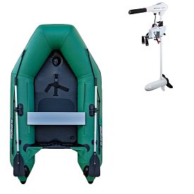 Gommone GLADIATOR AK260AD green - gommone gonfiabile con pavimento in drop-stitch