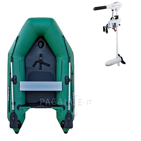 Gommone GLADIATOR AK260AD green - gommone gonfiabile con pavimento in drop-stitch