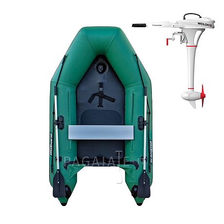 Gommone GLADIATOR AK260AD green - gommone gonfiabile con pavimento in drop-stitch