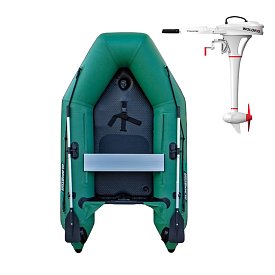 Gommone GLADIATOR AK260AD green - gommone gonfiabile con pavimento in drop-stitch
