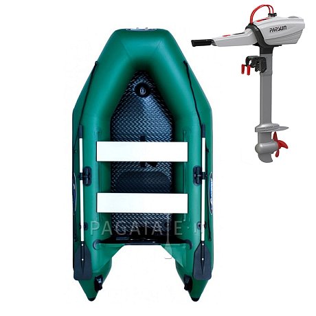 Gommone GLADIATOR LIGHT AK280AD green - gommone con pavimento in drop-stitch