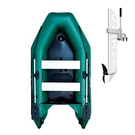 Gommone GLADIATOR LIGHT AK280AD green - gommone con pavimento in drop-stitch