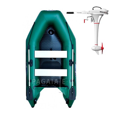Gommone GLADIATOR LIGHT AK280AD green - gommone con pavimento in drop-stitch