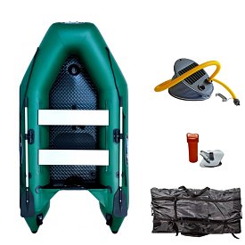 Gommone GLADIATOR LIGHT AK280AD green - gommone con pavimento in drop-stitch