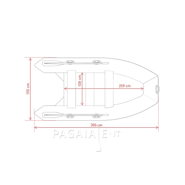 Člun GLADIATOR LIGHT AK300WF green - nafukovací člun s dřevěnou podlahou