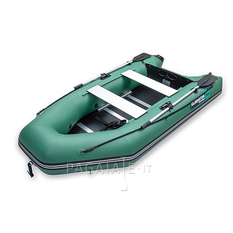 Gommone GLADIATOR LIGHT AK300WF green - gommone gonfiabile con pavimento in legno
