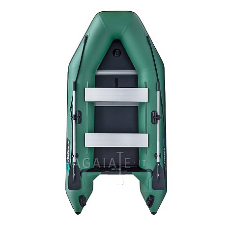 Gommone GLADIATOR LIGHT AK300WF green - gommone gonfiabile con pavimento in legno