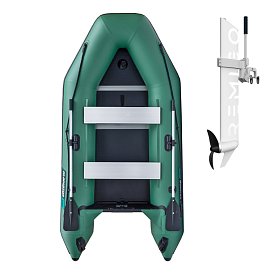 Gommone GLADIATOR LIGHT AK300WF green - gommone gonfiabile con pavimento in legno