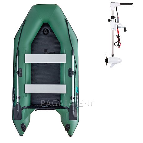 Gommone GLADIATOR LIGHT AK300AD green - gommone gonfiabile con pavimento in drop-stitch