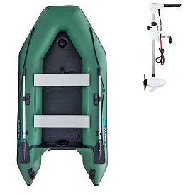 Gommone GLADIATOR LIGHT AK300AD green - gommone gonfiabile con pavimento in drop-stitch