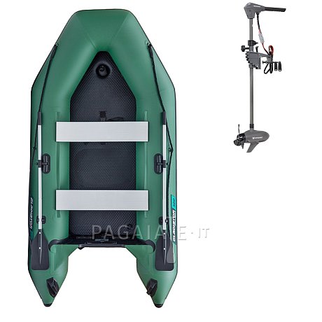 Gommone GLADIATOR LIGHT AK300AD green - gommone gonfiabile con pavimento in drop-stitch