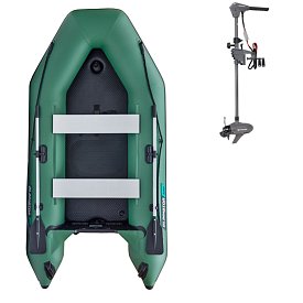 Gommone GLADIATOR LIGHT AK300AD green - gommone gonfiabile con pavimento in drop-stitch