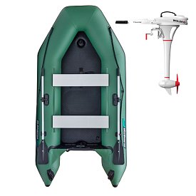 Gommone GLADIATOR LIGHT AK300AD green - gommone gonfiabile con pavimento in drop-stitch