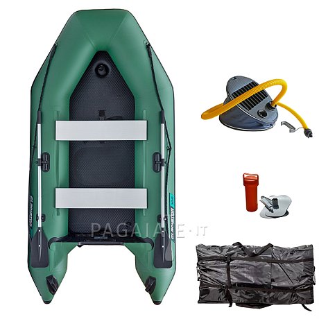 Gommone GLADIATOR LIGHT AK300AD green - gommone gonfiabile con pavimento in drop-stitch