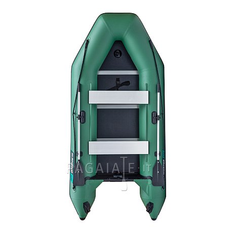 Gommone GLADIATOR LIGHT AK320WF green - gommone gonfiabile con pavimento in legno