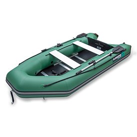 Gommone GLADIATOR LIGHT AK320WF green - gommone gonfiabile con pavimento in legno
