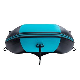 Gommone GLADIATOR CLASSIC B330AD black turquoise - gommone gonfiabile con pavimento in drop-stitch