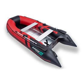Gommone GLADIATOR CLASSIC B330AL red black - gommone gonfiabile con pavimento in alluminio