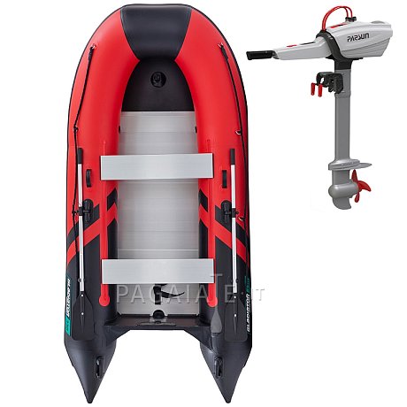 Gommone GLADIATOR CLASSIC B330AL red black - gommone gonfiabile con pavimento in alluminio