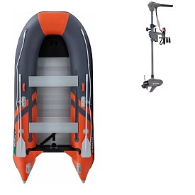 Gommone GLADIATOR CLASSIC B330AL orange dark gray - gommone gonfiabile con pavimento in alluminio