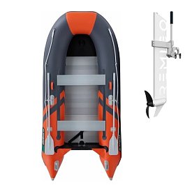 Gommone GLADIATOR CLASSIC B330AL orange dark gray - gommone gonfiabile con pavimento in alluminio