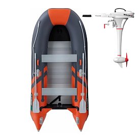 Gommone GLADIATOR CLASSIC B330AL orange dark gray - gommone gonfiabile con pavimento in alluminio