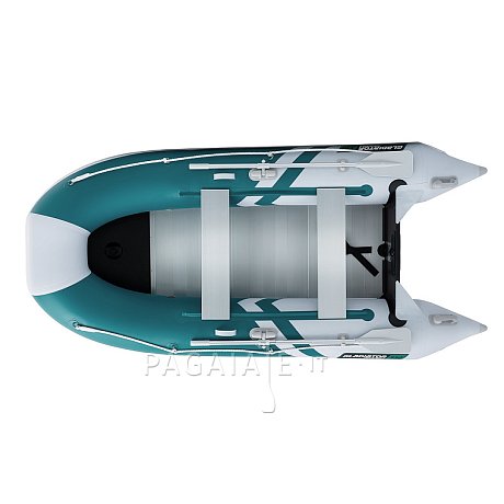 Gommone GLADIATOR CLASSIC B330AL sea green white - gommone gonfiabile con pavimento in alluminio