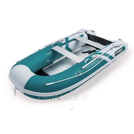 Gommone GLADIATOR CLASSIC B330AL sea green white - gommone gonfiabile con pavimento in alluminio