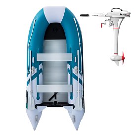 Gommone GLADIATOR CLASSIC B330AL sea green white - gommone gonfiabile con pavimento in alluminio