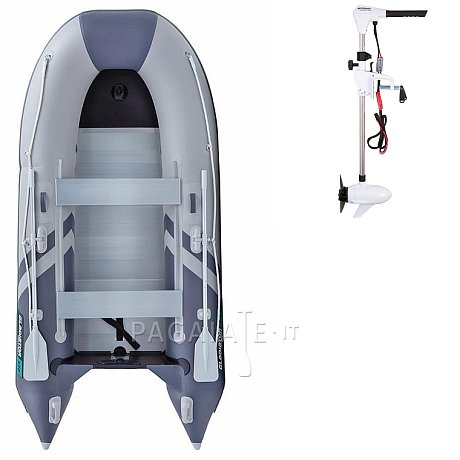 Gommone GLADIATOR CLASSIC B330AL sea green white - gommone gonfiabile con pavimento in alluminio