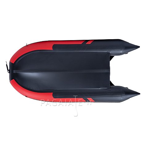 Gommone GLADIATOR CLASSIC B370AL red black - gommone gonfiabile con pavimento in alluminio