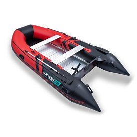 Gommone GLADIATOR CLASSIC B370AL red black - gommone gonfiabile con pavimento in alluminio