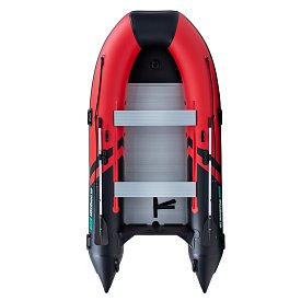 Gommone GLADIATOR CLASSIC B370AL red black - gommone gonfiabile con pavimento in alluminio