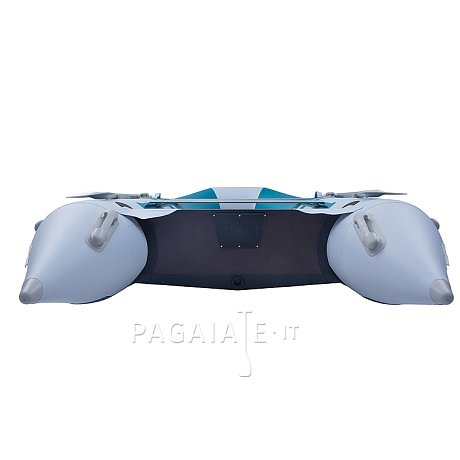Gommone GLADIATOR CLASSIC B370AL sea green white - gommone gonfiabile con pavimento in alluminio