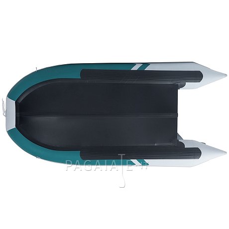 Gommone GLADIATOR CLASSIC B370AL sea green white - gommone gonfiabile con pavimento in alluminio