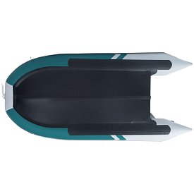 Gommone GLADIATOR CLASSIC B370AL sea green white - gommone gonfiabile con pavimento in alluminio