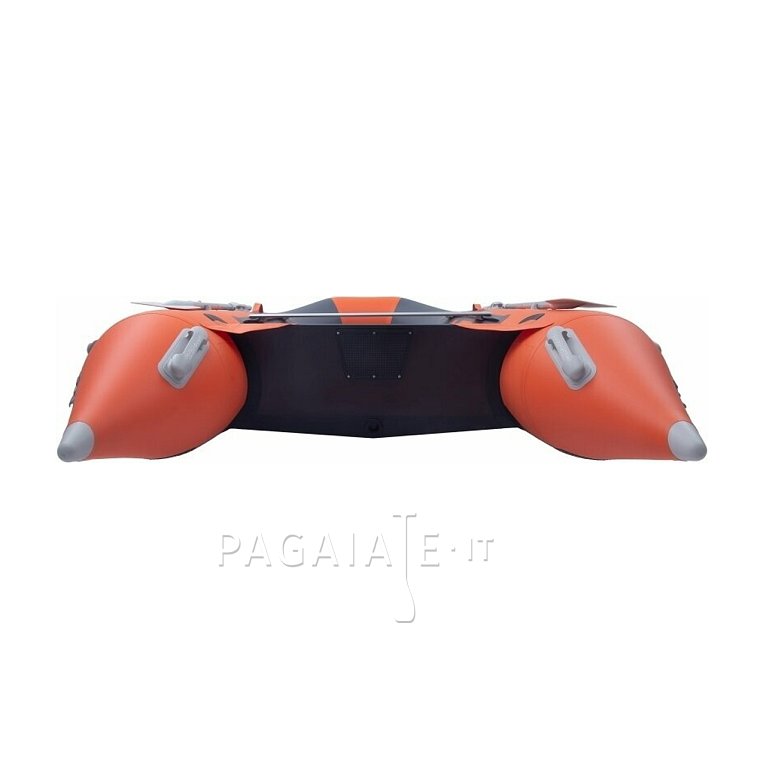 Člun GLADIATOR CLASSIC B370AL orange dak gray - nafukovací člun s hliníkovou podlahou