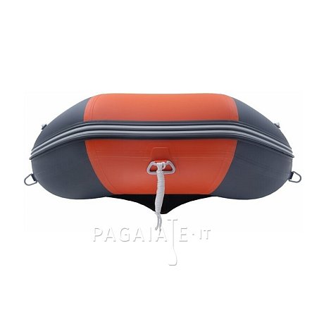 Gommone GLADIATOR CLASSIC B370AL orange dark gray - gommone gonfiabile con pavimento in alluminio