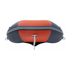 Gommone GLADIATOR CLASSIC B370AL orange dark gray - gommone gonfiabile con pavimento in alluminio