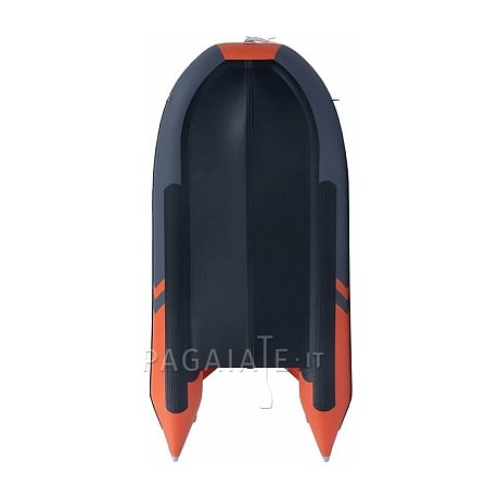 Gommone GLADIATOR CLASSIC B370AL orange dark gray - gommone gonfiabile con pavimento in alluminio