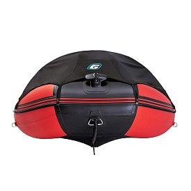Gommone GLADIATOR ACTIVE C370AL red black - gommone gonfiabile con pavimento in alluminio