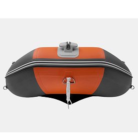 Gommone GLADIATOR ACTIVE C370AL orange dark gray - gommone gonfiabile con pavimento in alluminio