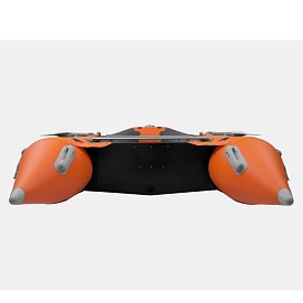 Gommone GLADIATOR ACTIVE C370AL orange dark gray - gommone gonfiabile con pavimento in alluminio