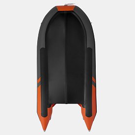 Gommone GLADIATOR ACTIVE C370AL orange dark gray - gommone gonfiabile con pavimento in alluminio