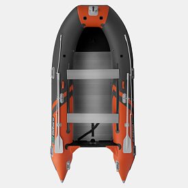 Gommone GLADIATOR ACTIVE C370AL orange dark gray - gommone gonfiabile con pavimento in alluminio