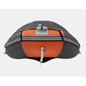 Gommone GLADIATOR ACTIVE C370AL orange dark gray - gommone gonfiabile con pavimento in alluminio