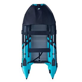 Gommone GLADIATOR ACTIVE C370AL black turquoise - gommone gonfiabile con pavimento in alluminio