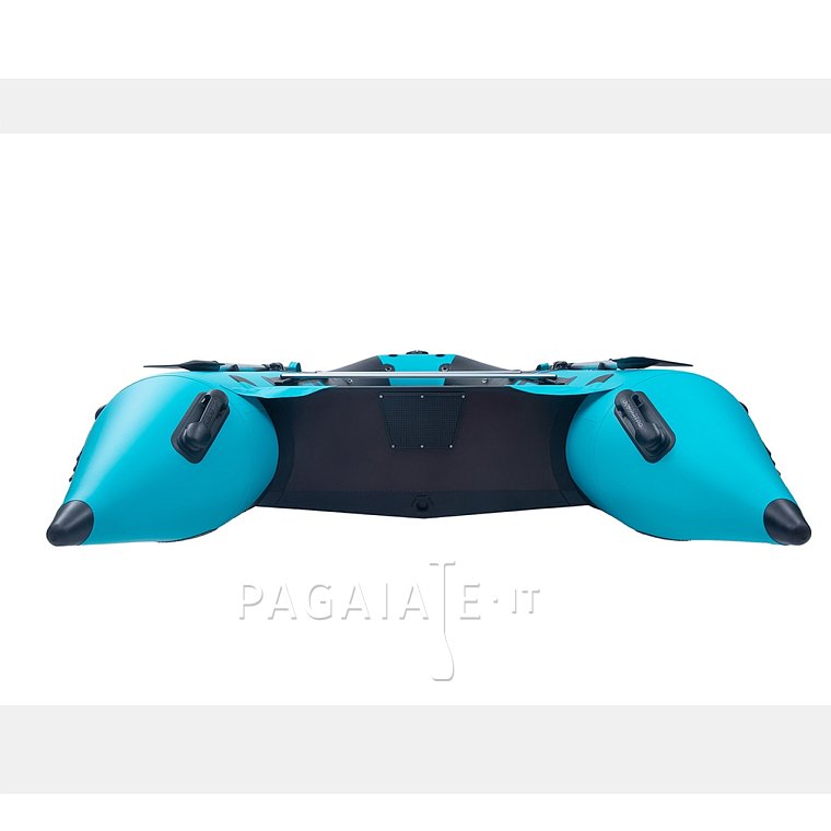 Člun GLADIATOR ACTIVE C370AL black turquoise - nafukovací člun s hliníkovou podlahou