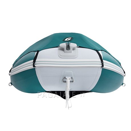 Gommone GLADIATOR ACTIVE C370AL sea green white - gommone gonfiabile con pavimento in alluminio