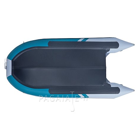 Gommone GLADIATOR ACTIVE C370AL sea green white - gommone gonfiabile con pavimento in alluminio